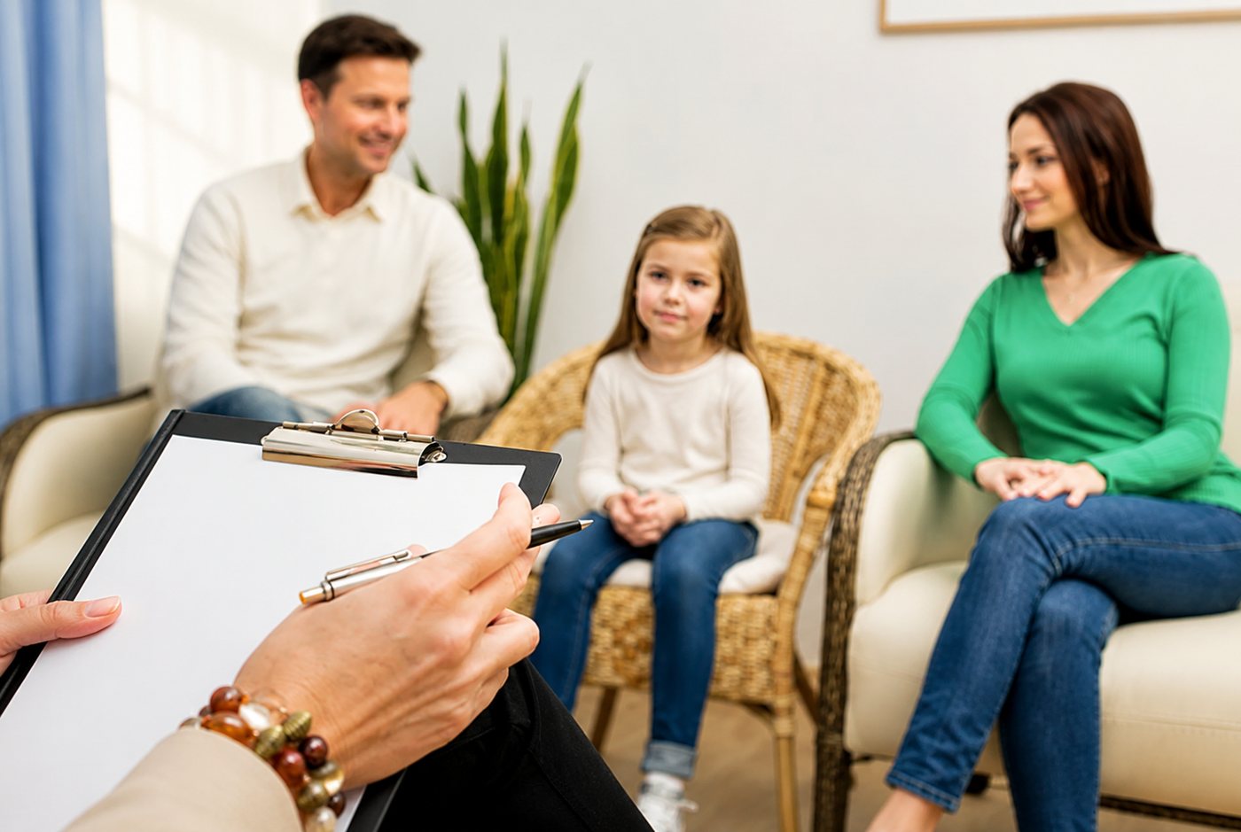 Sesión de acompañamiento a una familia en ABBANZZA